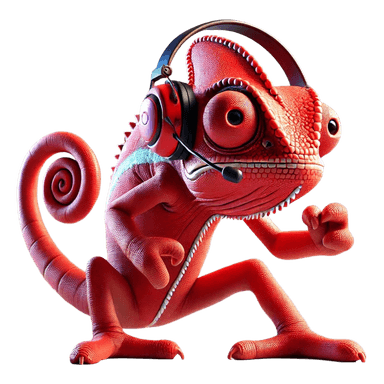 Orange Kaimeleon